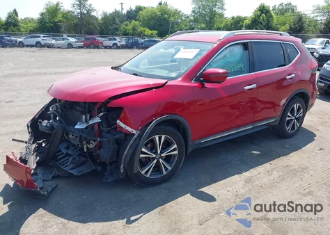 2017 Nissan Rogue Sl из США, поврежденный, VIN 5N1AT2MV5HC794464